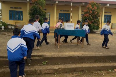 TRƯỜNG TIỂU HỌC ĐOÀN THỊ ĐIỂM HƯỞNG ỨNG THƯ KÊU GỌI ỦNG HỘ ĐỒNG BÀO VÙNG BÃO LŨ